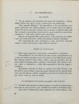 42-47, Da construição