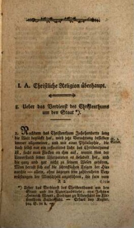 Der Geistliche oder Religionslehrer : das ist, Compendiöse Bibliothek alles Wissenswürdigen über Religion u. populäre Theologie, 7. 1796