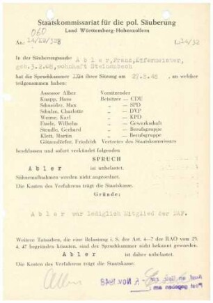 Abler, Franz