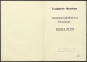 Maria Fuchs, Witwe, Heidelberg, Handschuhsheimer Landstr. 48 - Durchsetzung bzw. Weiterzahlung von Pensionsansprüchen