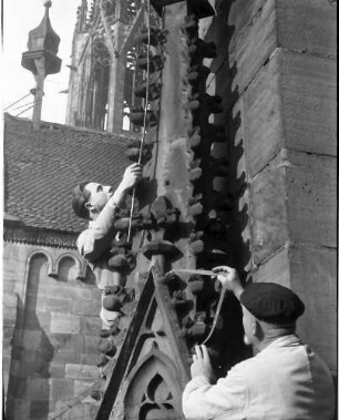 Freiburg: Vermessungen am Münster