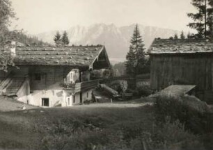 Chiemgauer Alpen. Wildbichl in Tirol. An der Mühle