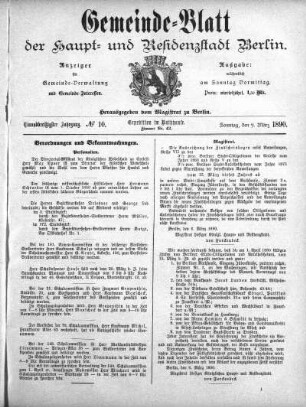 1890,10: No. 10, 9. März 1890