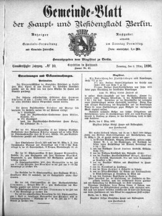 1890,10: No. 10, 9. März 1890