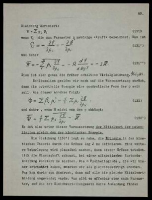 Entropie = Logarithmus des Volumens der Energiefläche