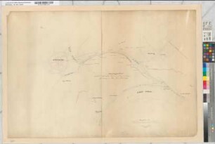 [Rheinberger Grind mit Alten Rhein bei Ossenberg und Rheinberg und Jennekes Gatt bei Rheinberg]. Gezeichnet im Februar 1841. F. Vogelsang, Geometer
