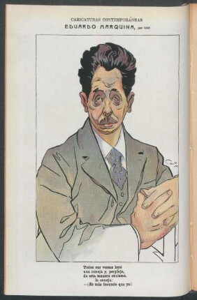 Eduardo Marquina : Caricaturas contemporáneas