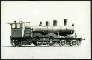 Schnellzug " Schlepptenderlokomotive