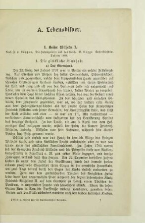 A. Lebensbilder