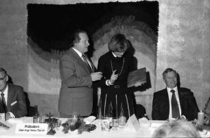 Basel: Hotel International; Gruppen mit DB Präsident Dipl.-Ing. Heinz Bubel