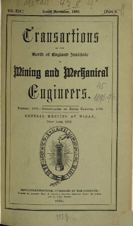 Transactions. 45. 1895/96 (1896)