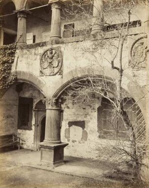Innenhof des Heidelberger Schlosses