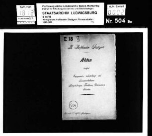 Reiffel, Amalie; Chorsängerin; ausgesch.: 1917