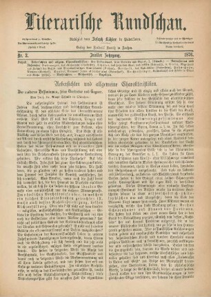 73-78 Der moderne Pessimismus, seine Vertreter und Gegner : erster Teil