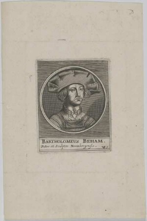 Bildnis des Bartholomeus Beham