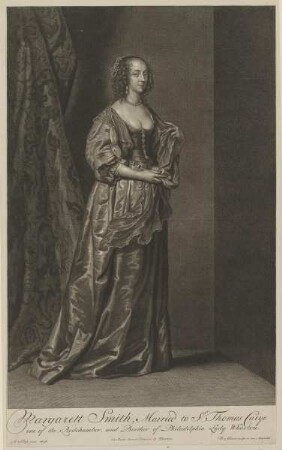 Bildnis der Margarett Smith, wife of Thomas Carye