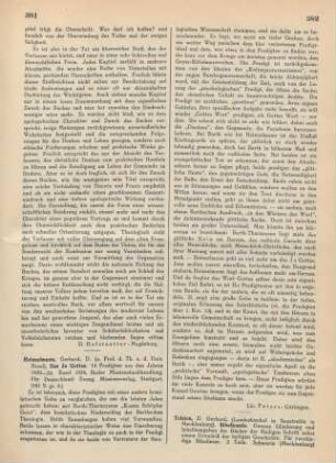 382-383 [Rezension] Tolzien, Gerhard, Bibelkunde