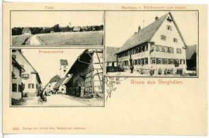 Berghülen. Ortsansichten
