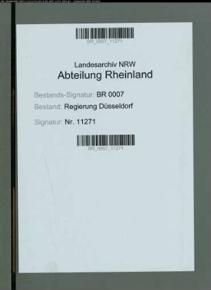 Etats des Gefängnisses Kleve Band 2