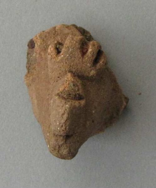 Rim sherd of a clay vessel