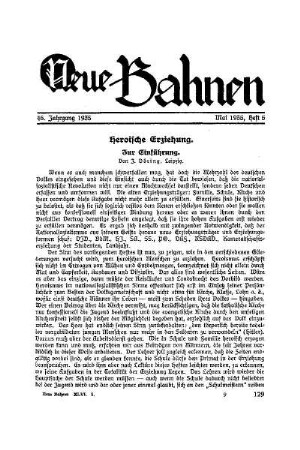 Heroische Erziehung : zur Einführung