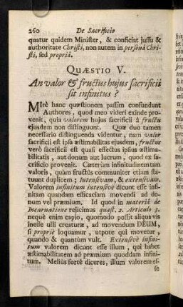 260-270, Quaestio V