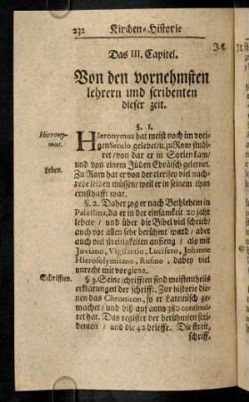 232-243, Das III. Capitel