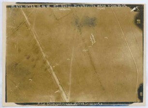 Foto des Geländes nordwestlich von Bantheville (Luftbild)