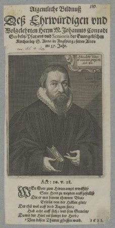 Bildnis des Johannes Conradus Goebelius