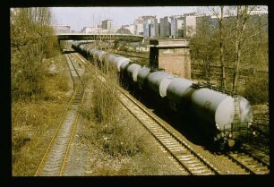 Bahn b. Westkreuzung 24.3.79.