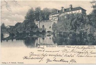 Gruß aus Pyrmont (Fürstliches Schloss)