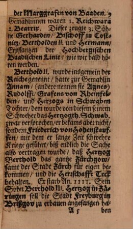 Der Durchleuchtigsten Fürsten und Marggrafen von Baden Leben, Regierung, Großthaten und Absterben : ... mit deß ... Fürsten Ludwig Wilhelms, ... Leben, Regierung und Großthaten