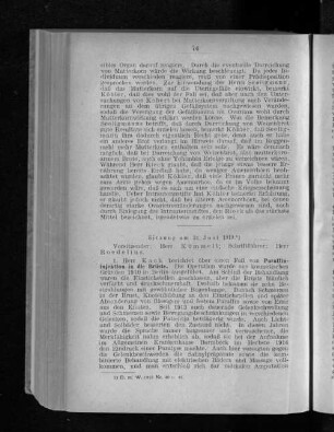 Sitzung am 24. Juni 1919.