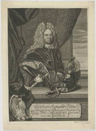 Bildnis des Christian Sigmund Plötze