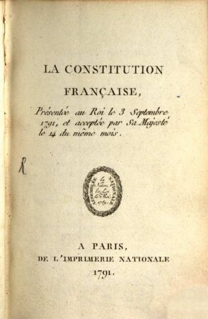 Constitution française