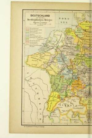 Deutschland zur Zeit des Dreißigjährigen Krieges