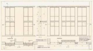 Evangelisches Diakonissenkrankenhaus Bethanien, Berlin-Kreuzberg Umbau. Kesselhaus Nord: Stahlfenster 1:20