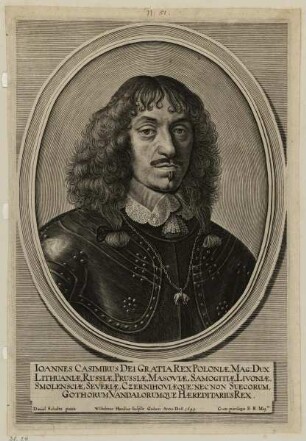 Bildnis des Ioannes Casimirus II. von Polen
