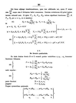 § 6. De formis quadraticis.