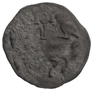 Fundmünze, Denar, um 1320