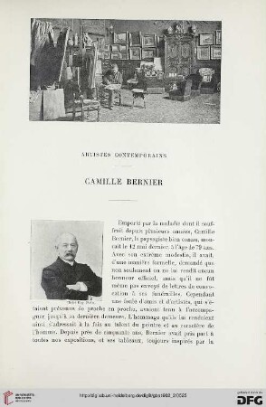3. Pér. 28.1902: Camille Bernier : artistes contemporains