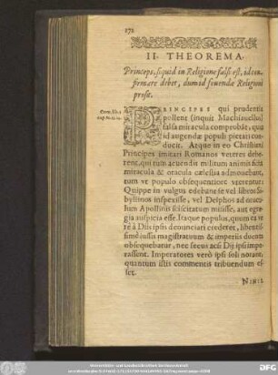 II. Theorema.