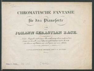 Chromatische Fantasie für das Pianoforte