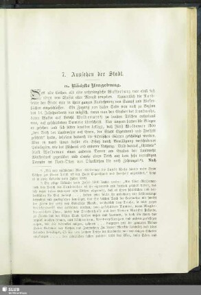 7. Aussehen der Stadt