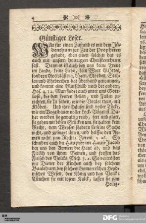 Günstiger Leser...