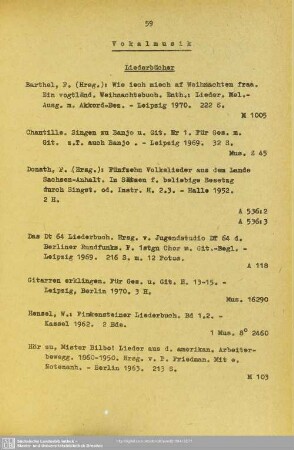 Vokalmusik