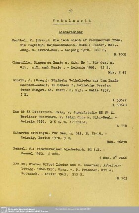 Vokalmusik