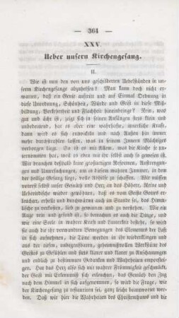 364-376 Ueber unsern Kirchengesang II.