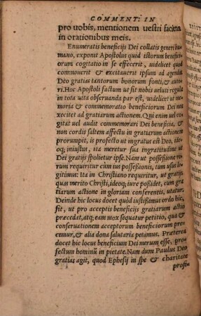 Commentarius In Epistolam Pauli Ad Ephesios