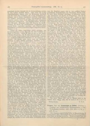 470-472 [Rezension] Clemen, Ad., Erinnerungen an Sicilien